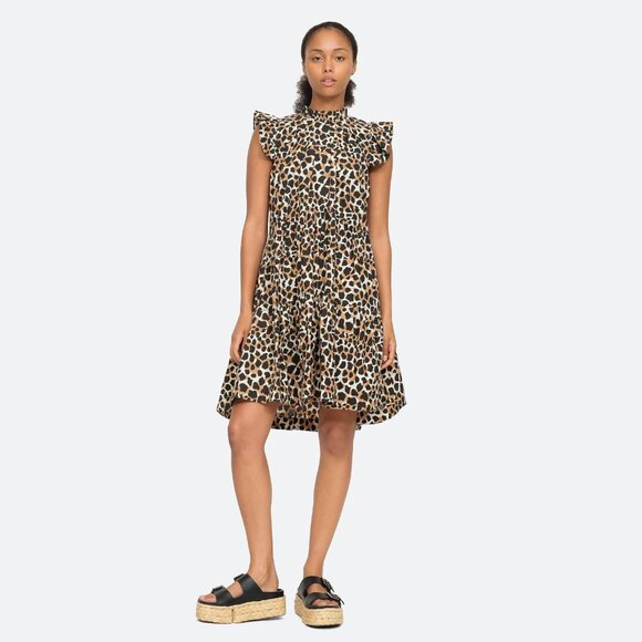 Sea New York "Apollo" Leopard Print Dress, size 8 (fits size 4/6) - Picture 10 of 10